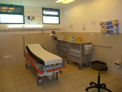 Box pour prise en charge des urgences médicales